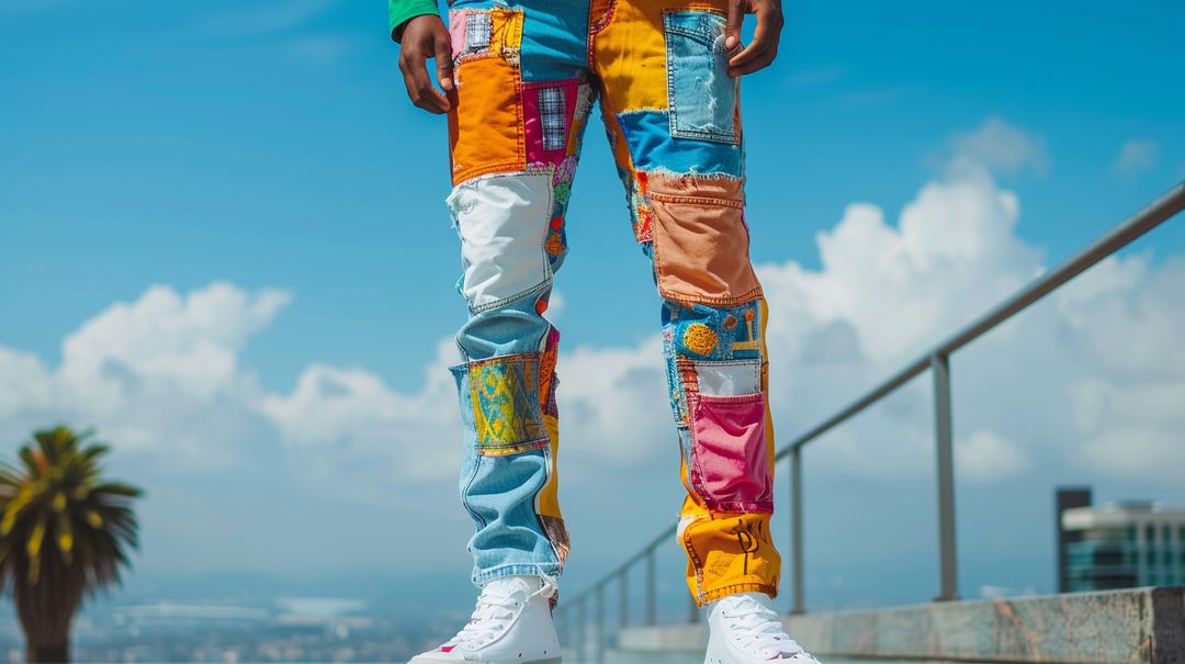 Elevate Your Summer Style with Men's Patchwork Jeans | Jeans4you.shop