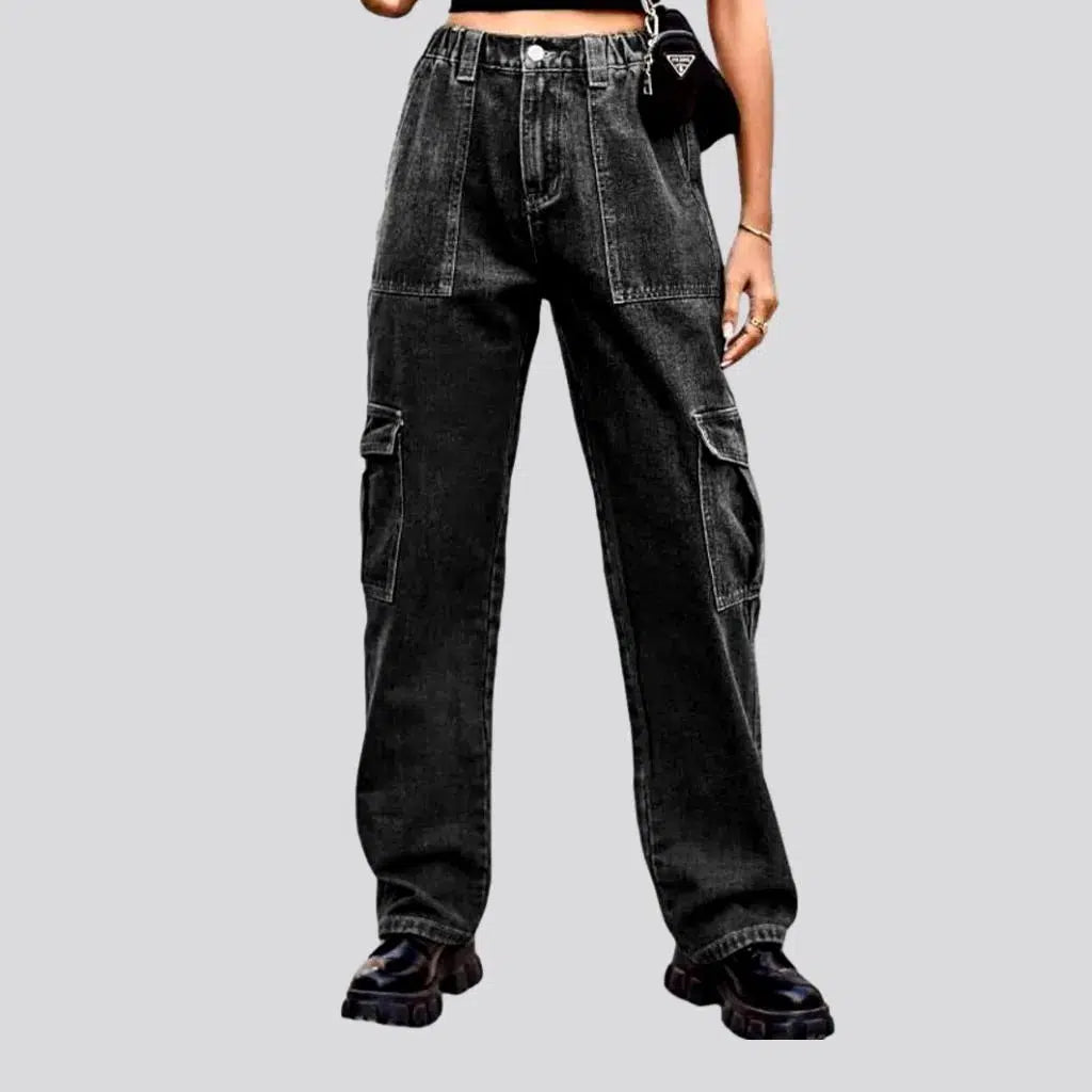 Straight loose jeans
 for ladies | Jeans4you.shop