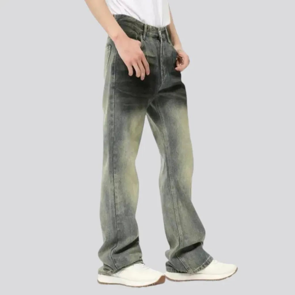 Light wash and vintage men's jeans