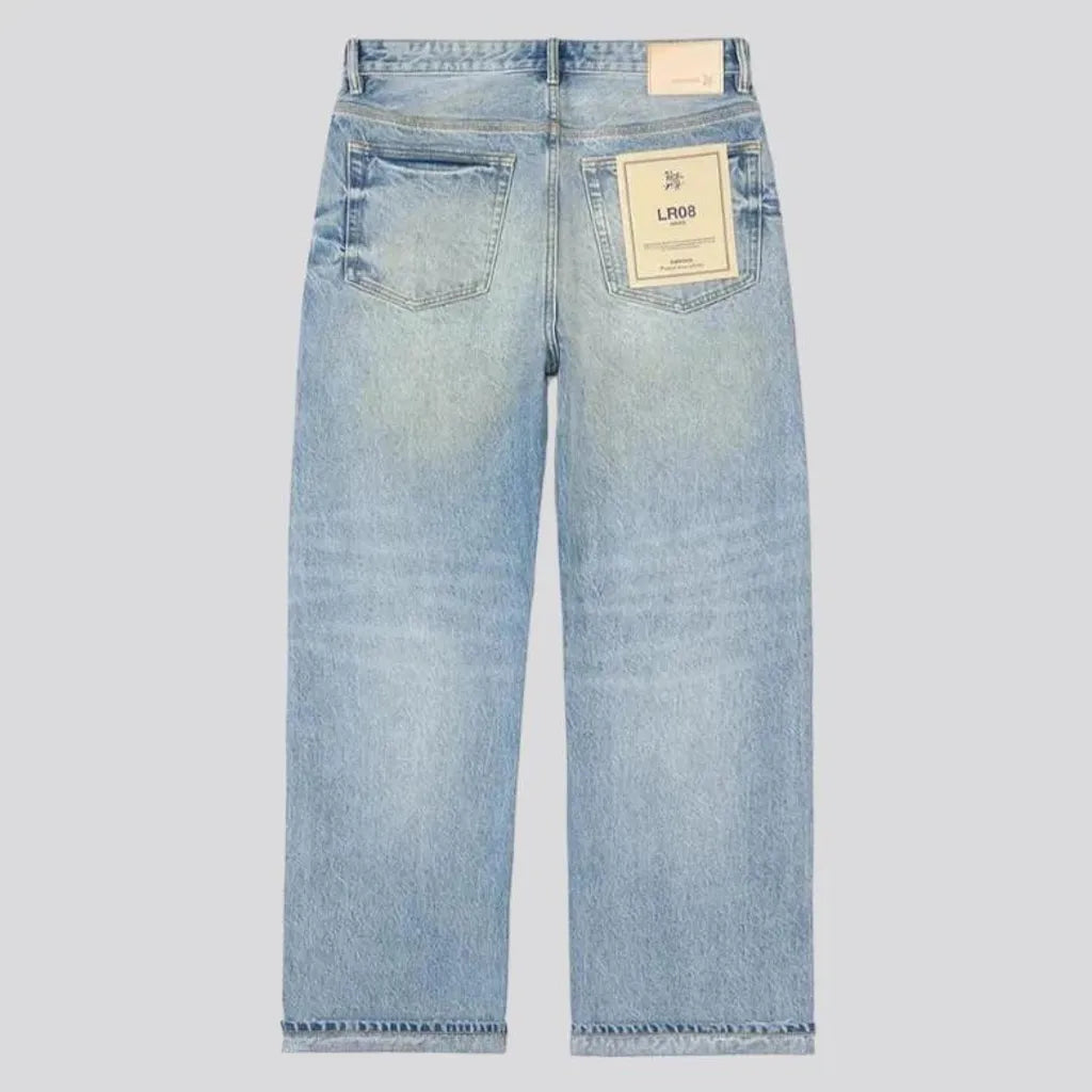 14.5oz men's sanded jeans