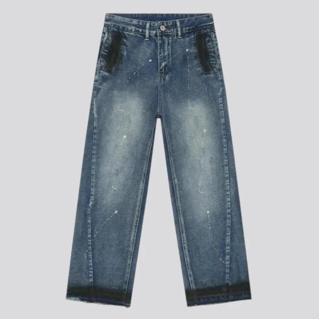 Vintage style men's jeans