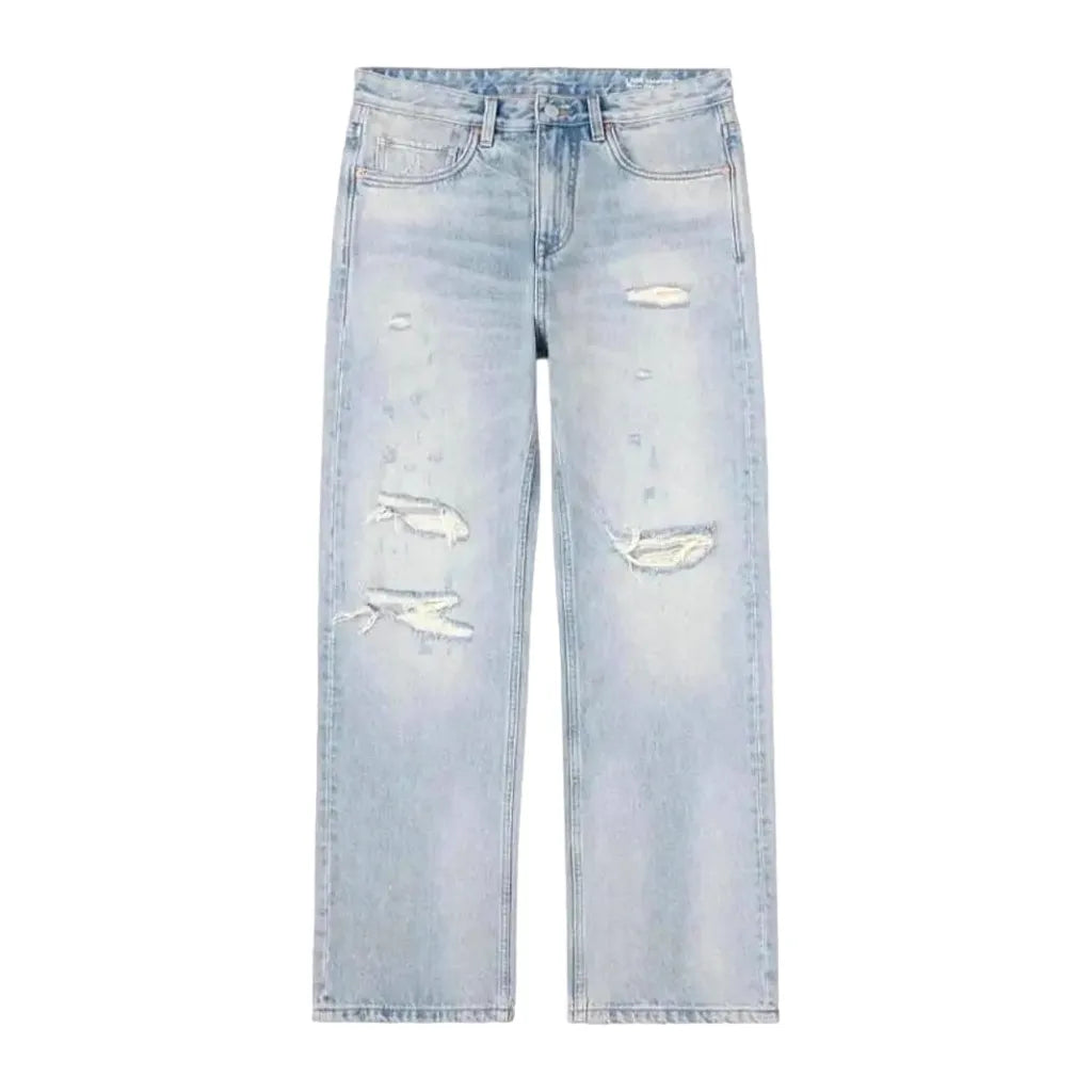 13.7oz men's street jeans