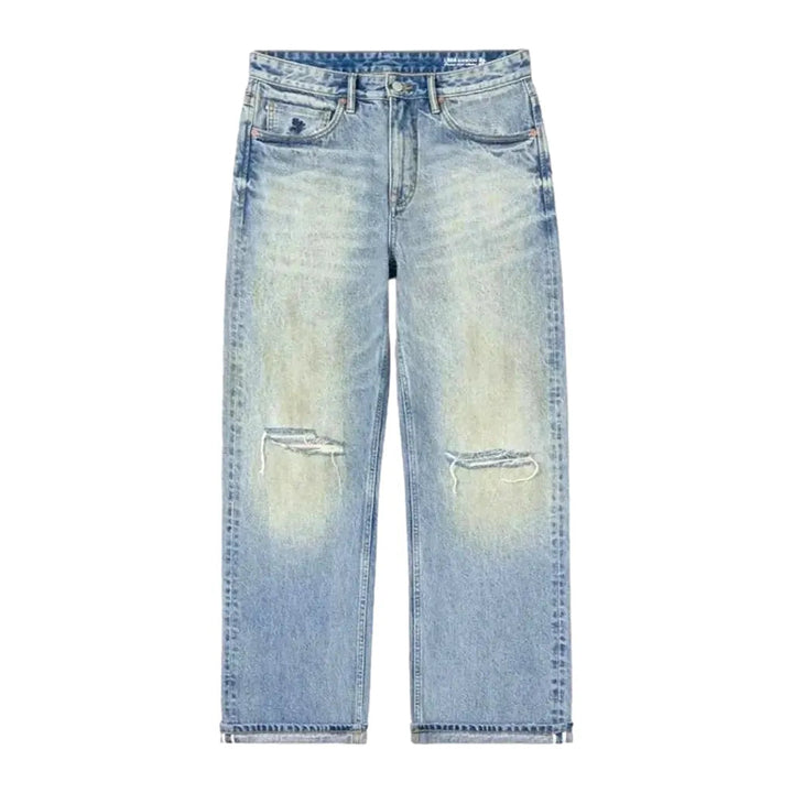 14.5oz men's sanded jeans