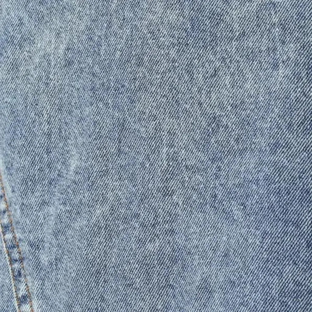 Mixed-fabrics street women's jean jacket
