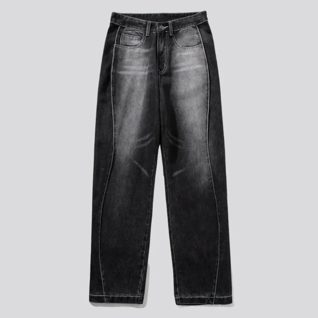 Ground men's dark jeans