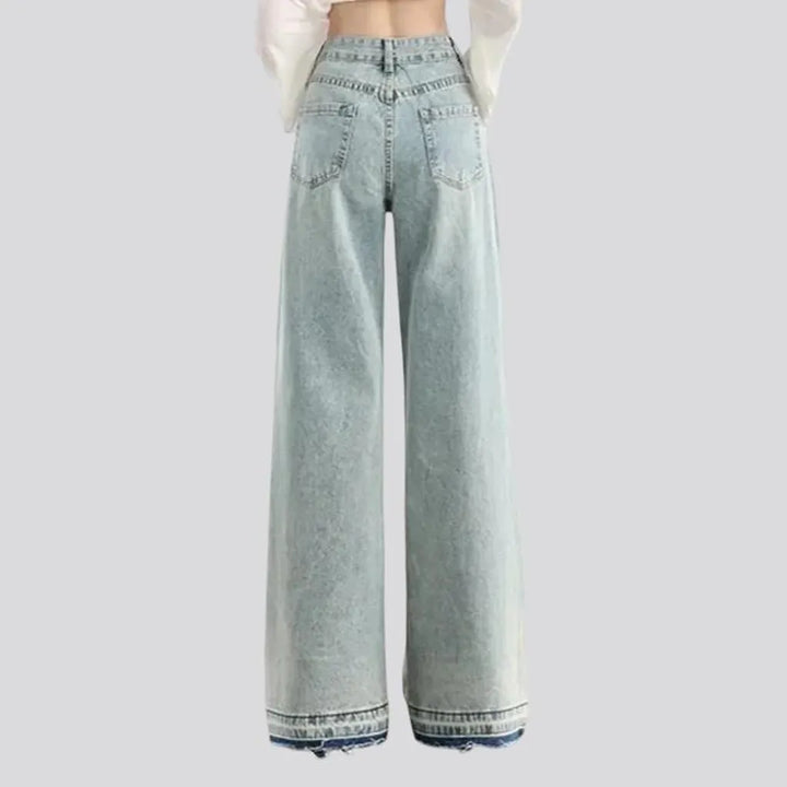 90s style high rise women's jeans