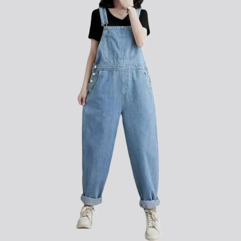 Baggy 90s women's denim jumpsuit | Jeans4you.shop