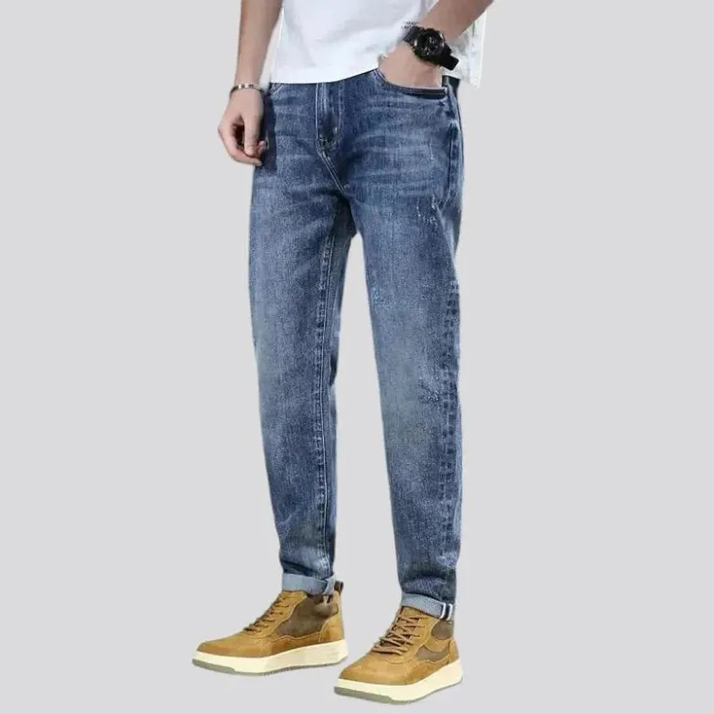 Fashion men's loose jeans