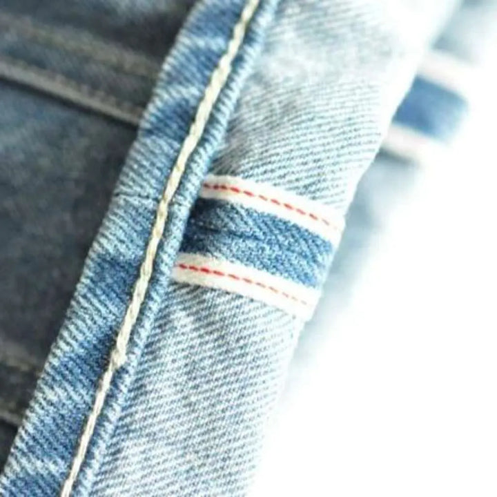 Selvedge men's jeans shorts