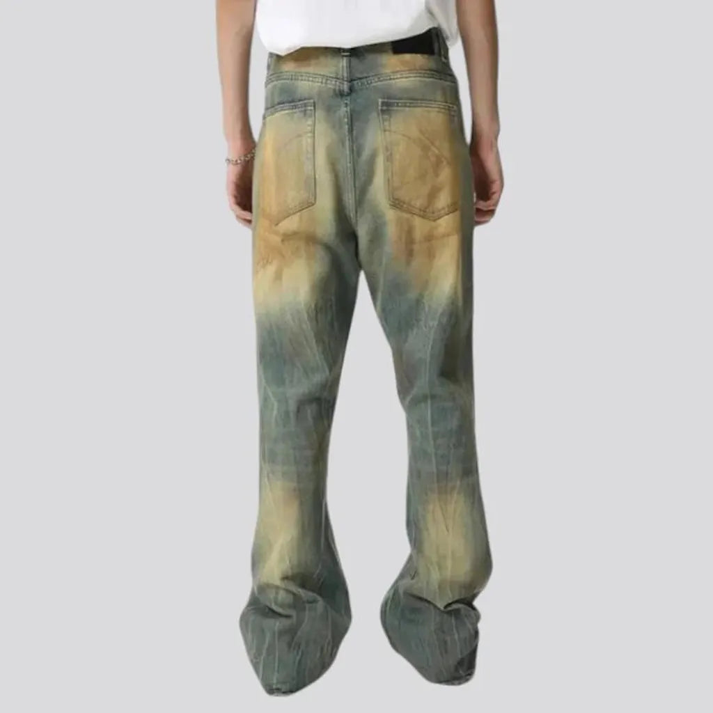 Vintage boho men's jeans