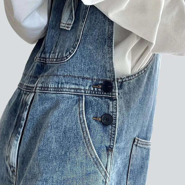 Stylish women's y2k denim overall