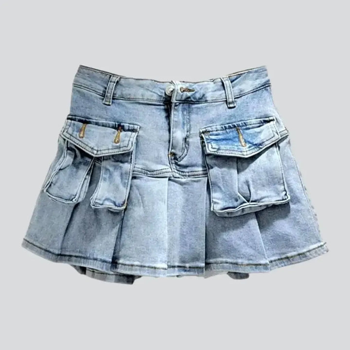 Mini fashion women's denim skort | Jeans4you.shop