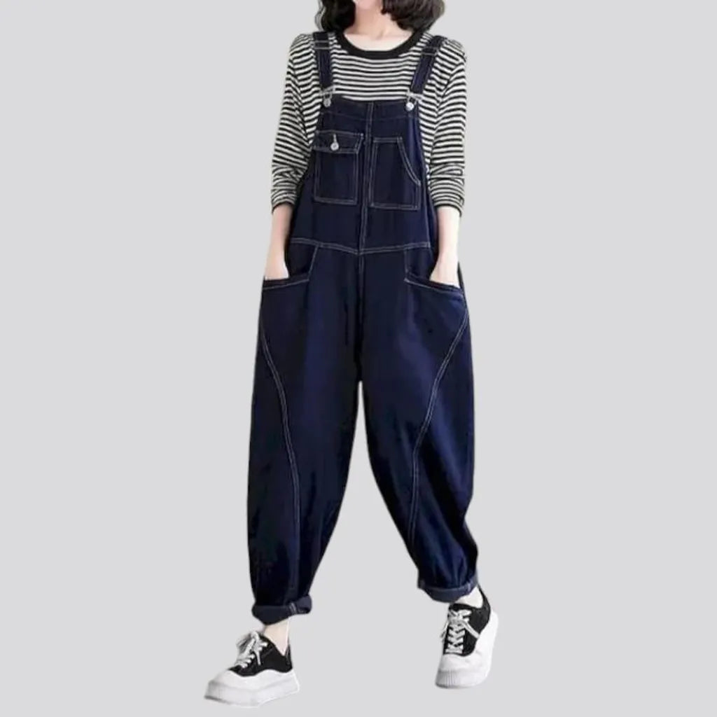 Street jeans women's dungaree