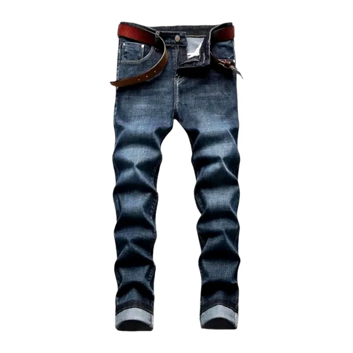 Vintage Casual Men's Jeans - Blue