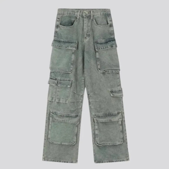 Boho fit cargo men's jeans