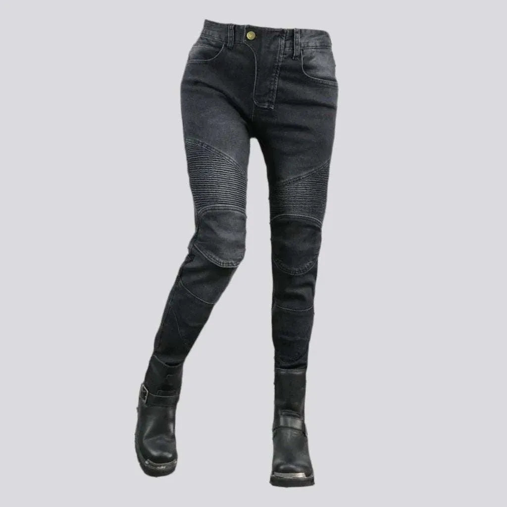 Biker jeans
 for women