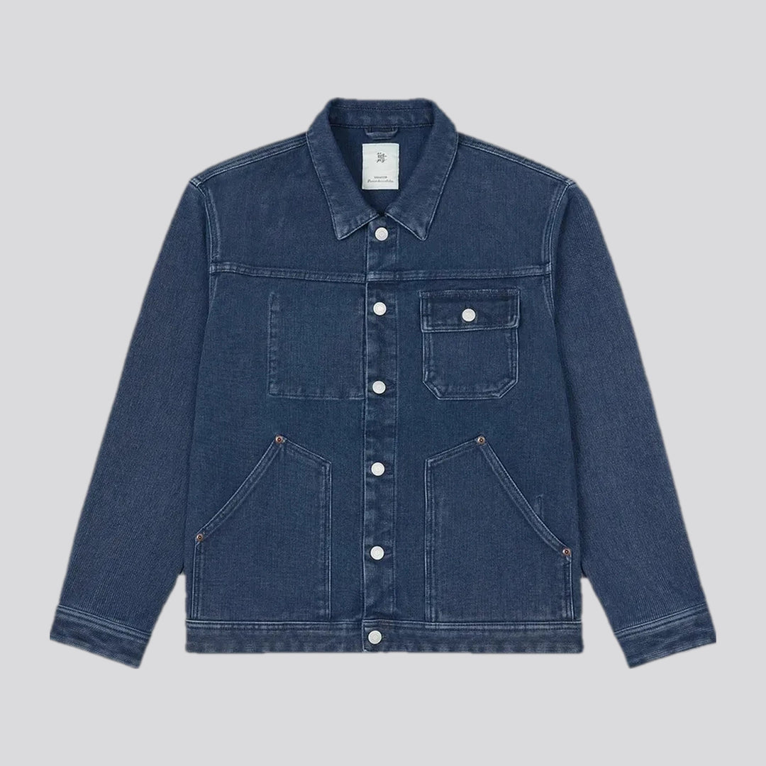 Casual street medium men's jeans jacket