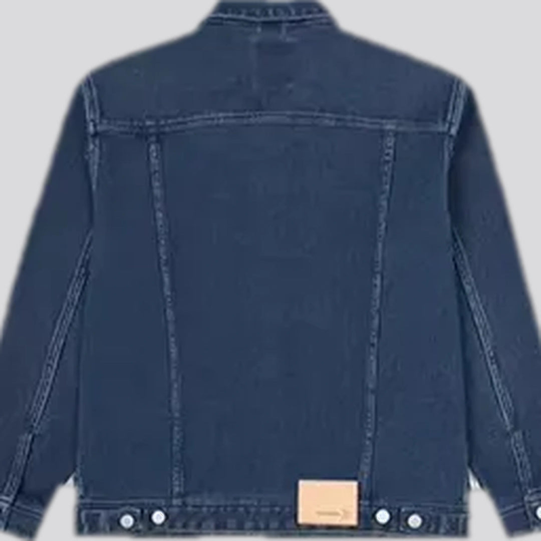 Casual street medium men's jeans jacket