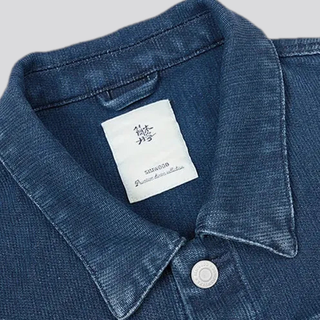 Casual street medium men's jeans jacket