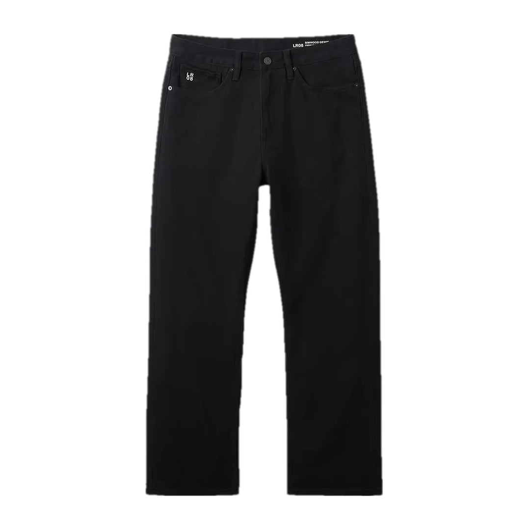Mid Rise Casual Midweight Men's Jeans - Black