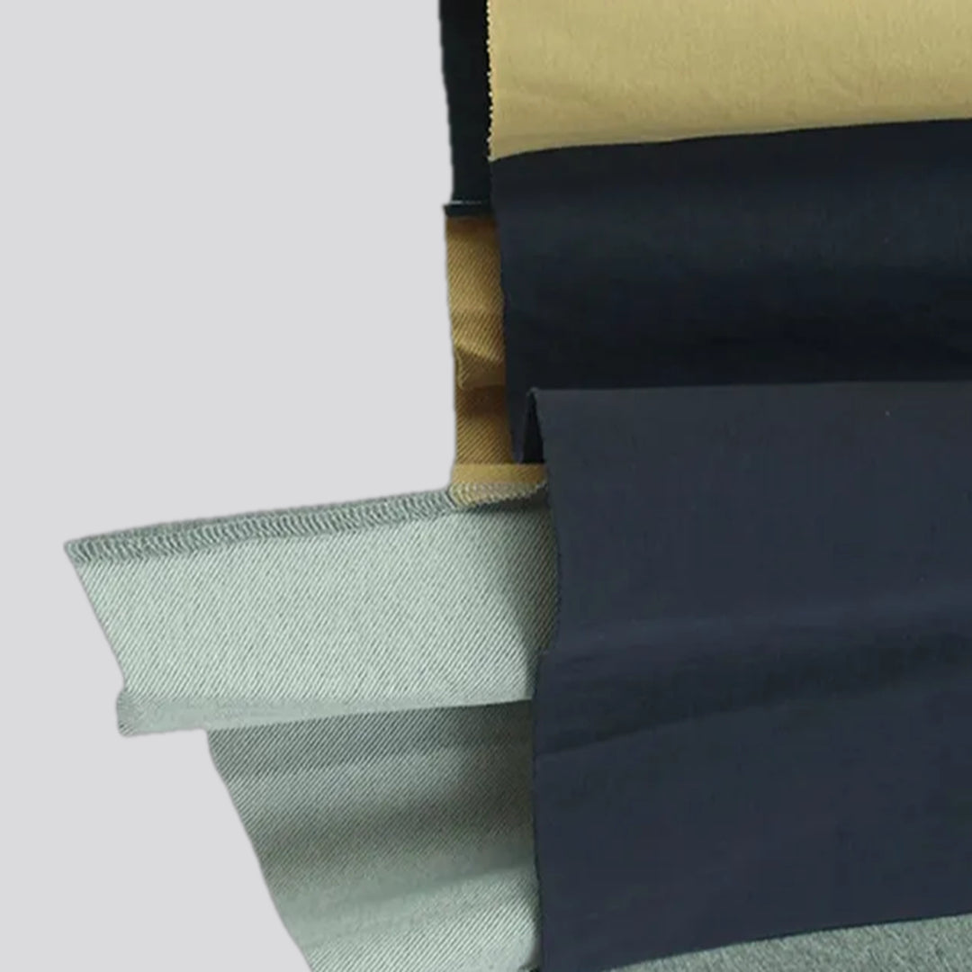 High waist jean skirt