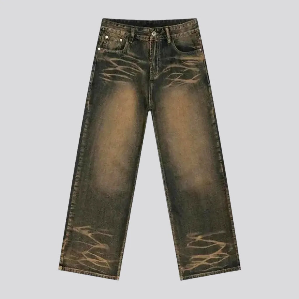 90s Boho Style Baggy Men's Jeans | Jeans4you.shop