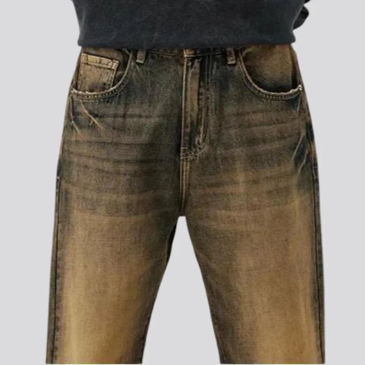 Slouchy fit jeans for men