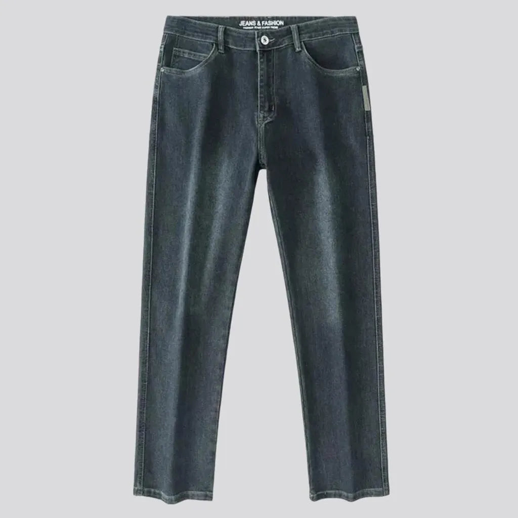 Stretchable classic men's jeans