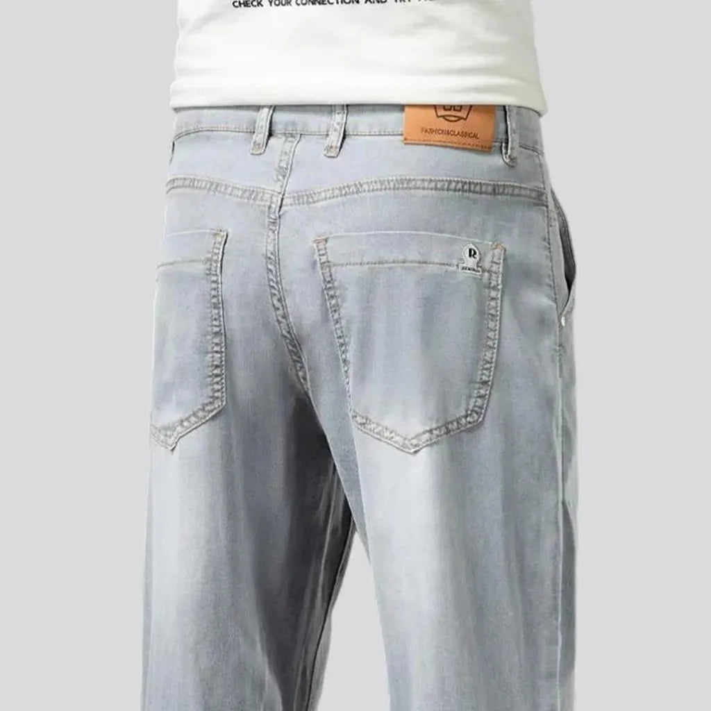 Men's thin jeans