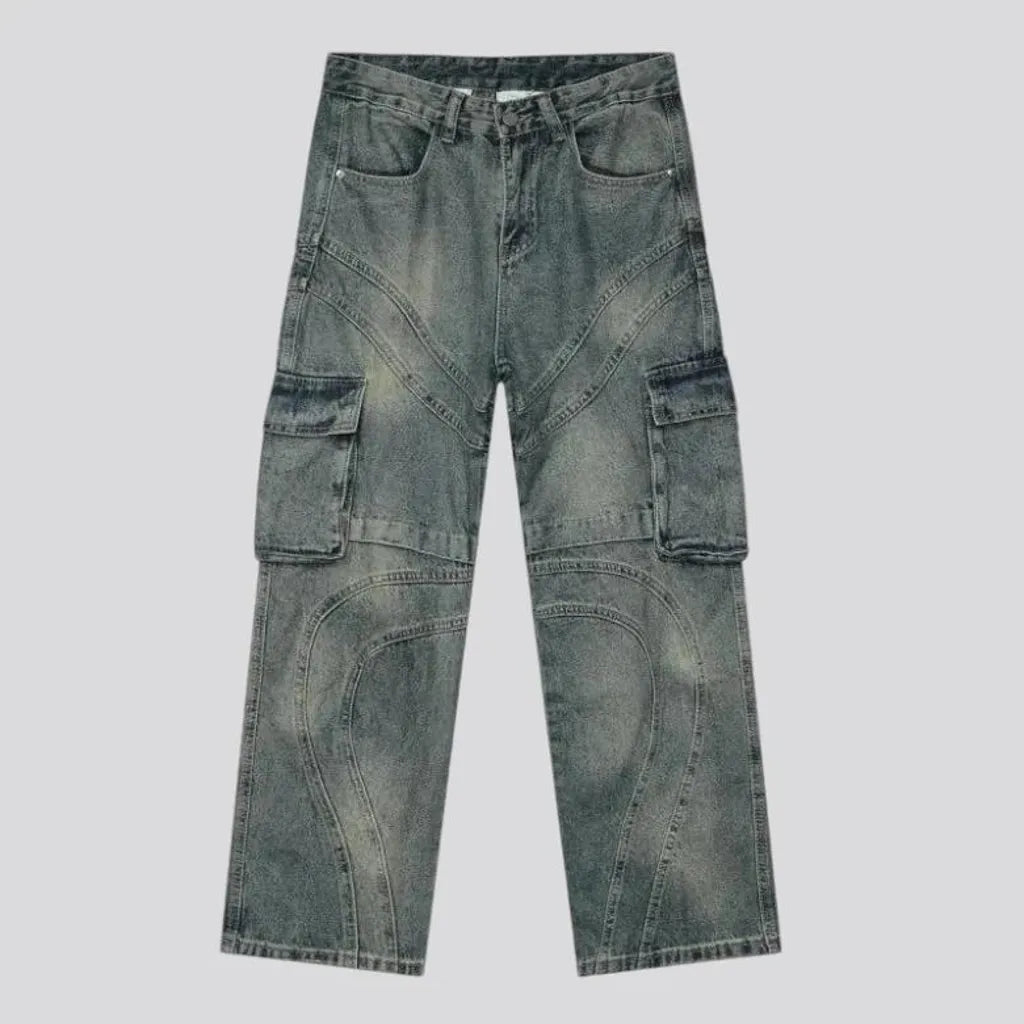 Mid rise vintage men's jeans