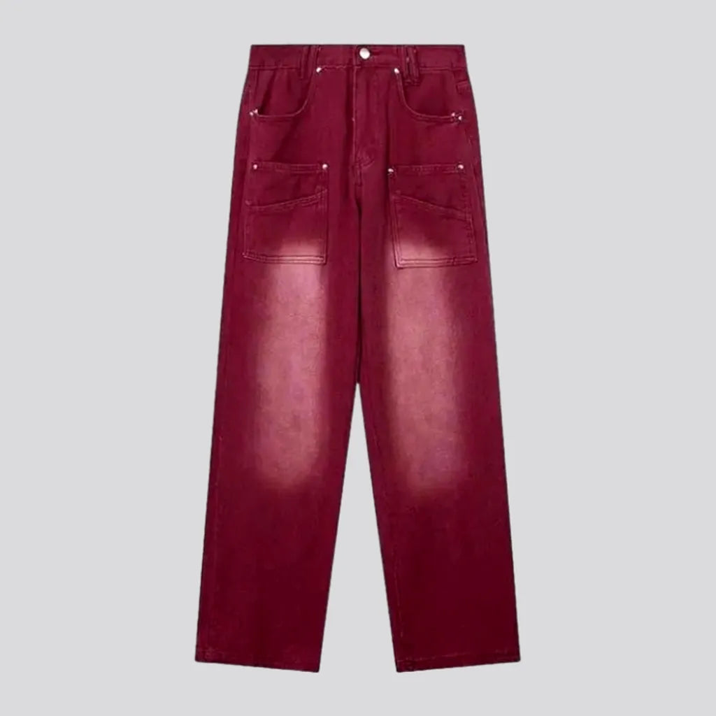 Bordo women's baggy jeans | Jeans4you.shop