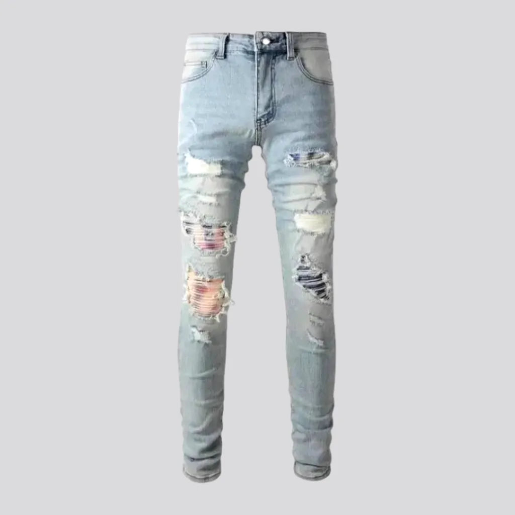 Distressed skinny jeans
 for men | Jeans4you.shop
