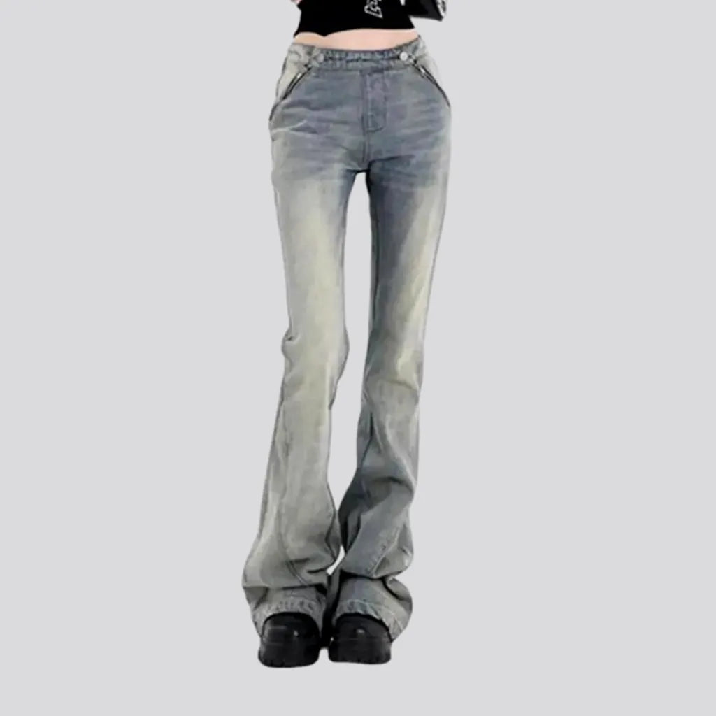 Floor-length bootcut jeans
 for ladies | Jeans4you.shop