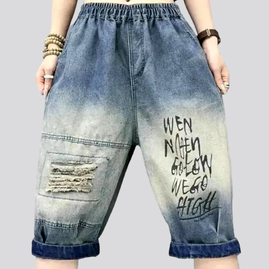 Grunge jeans shorts
 for women | Jeans4you.shop