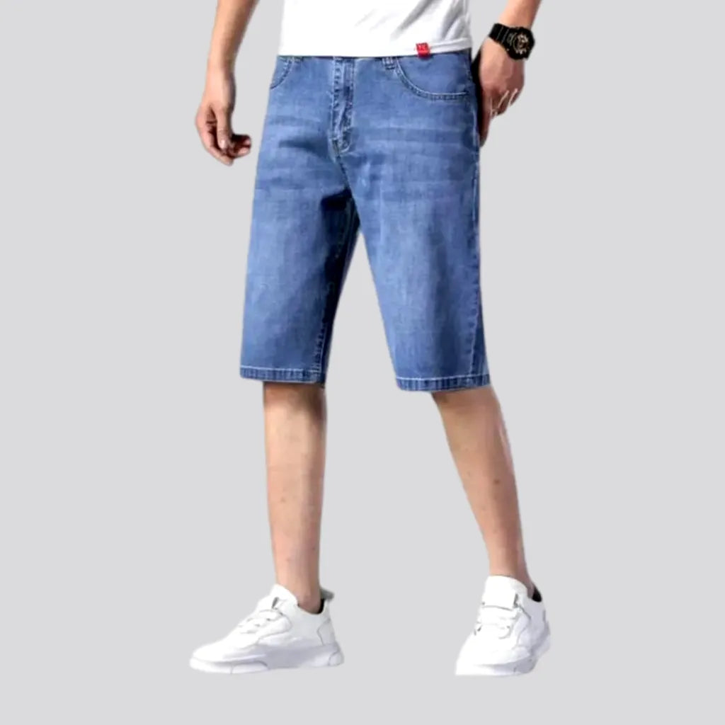 Knee-length men's denim shorts | Jeans4you.shop