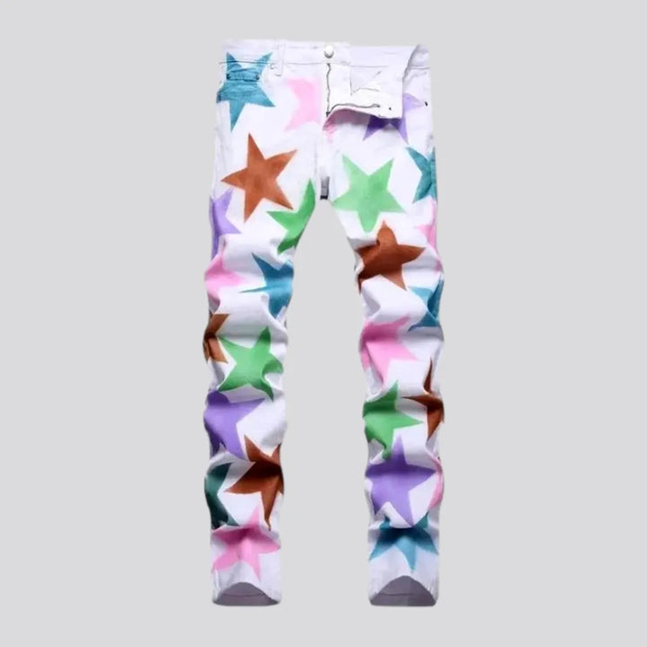 Men's color-stars jeans | Jeans4you.shop