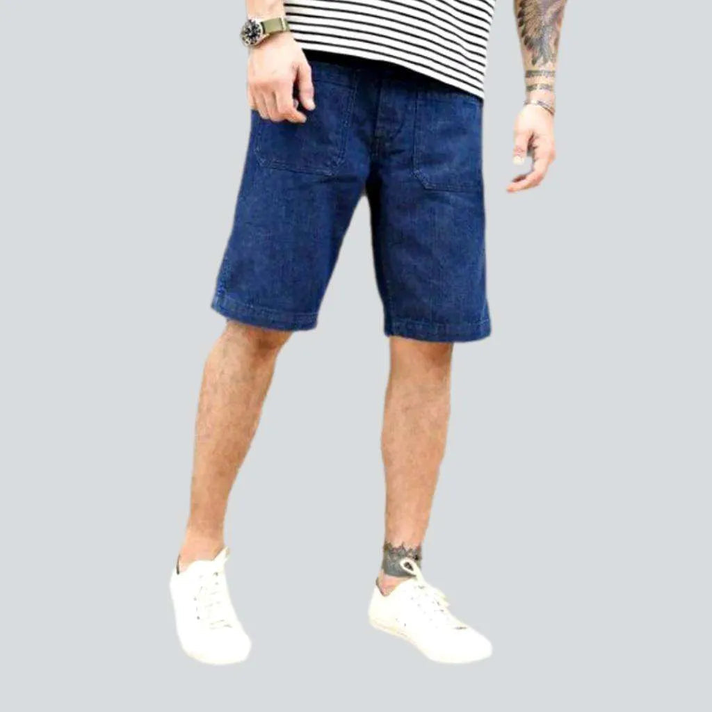 Mid-waist denim shorts
 for men | Jeans4you.shop
