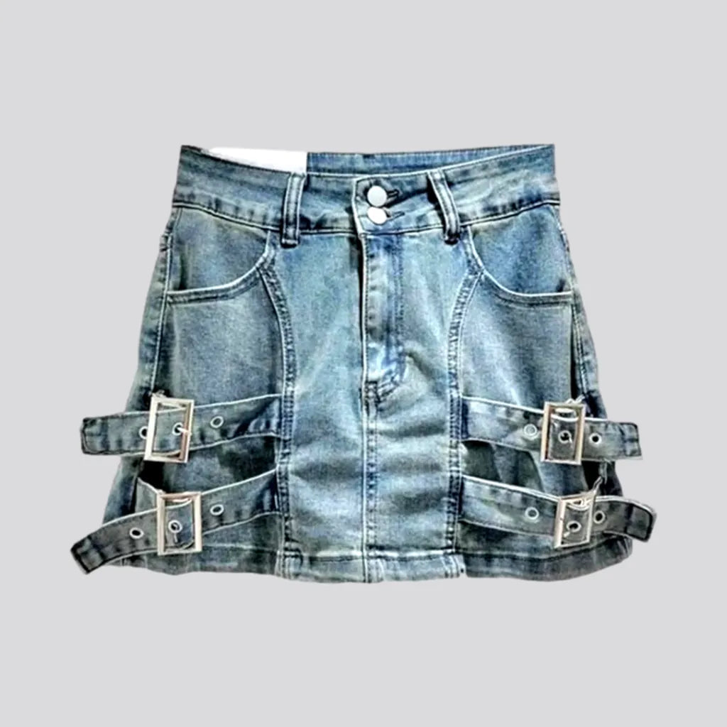 Mini y2k women's denim skort | Jeans4you.shop