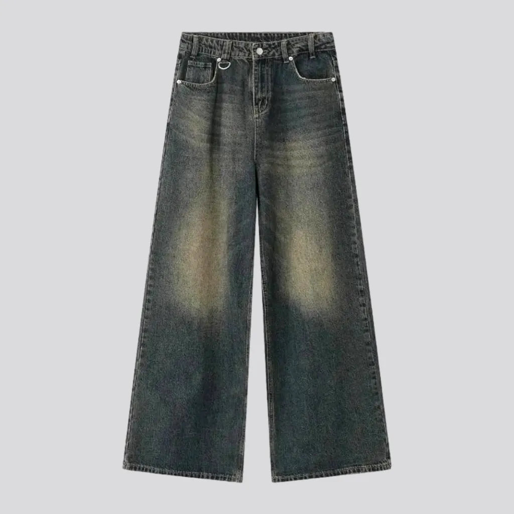 Retro sanded jeans
 for men | Jeans4you.shop