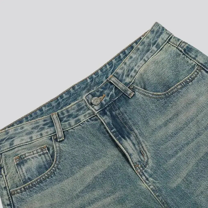 Straight vintage jeans
 for men