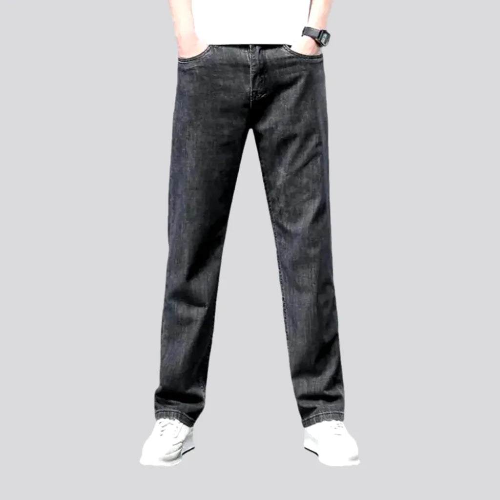 Stonewashed men's thin jeans | Jeans4you.shop
