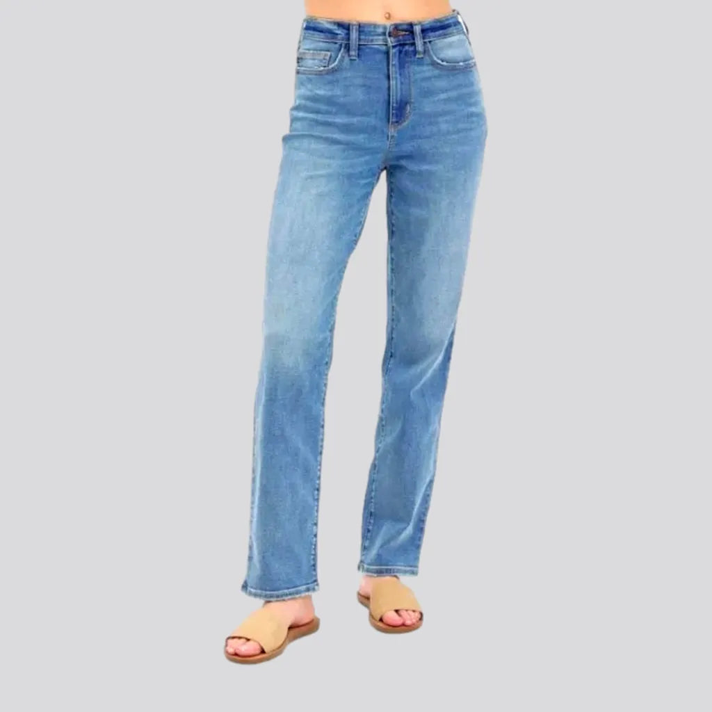 Straight women's ground jeans | Jeans4you.shop