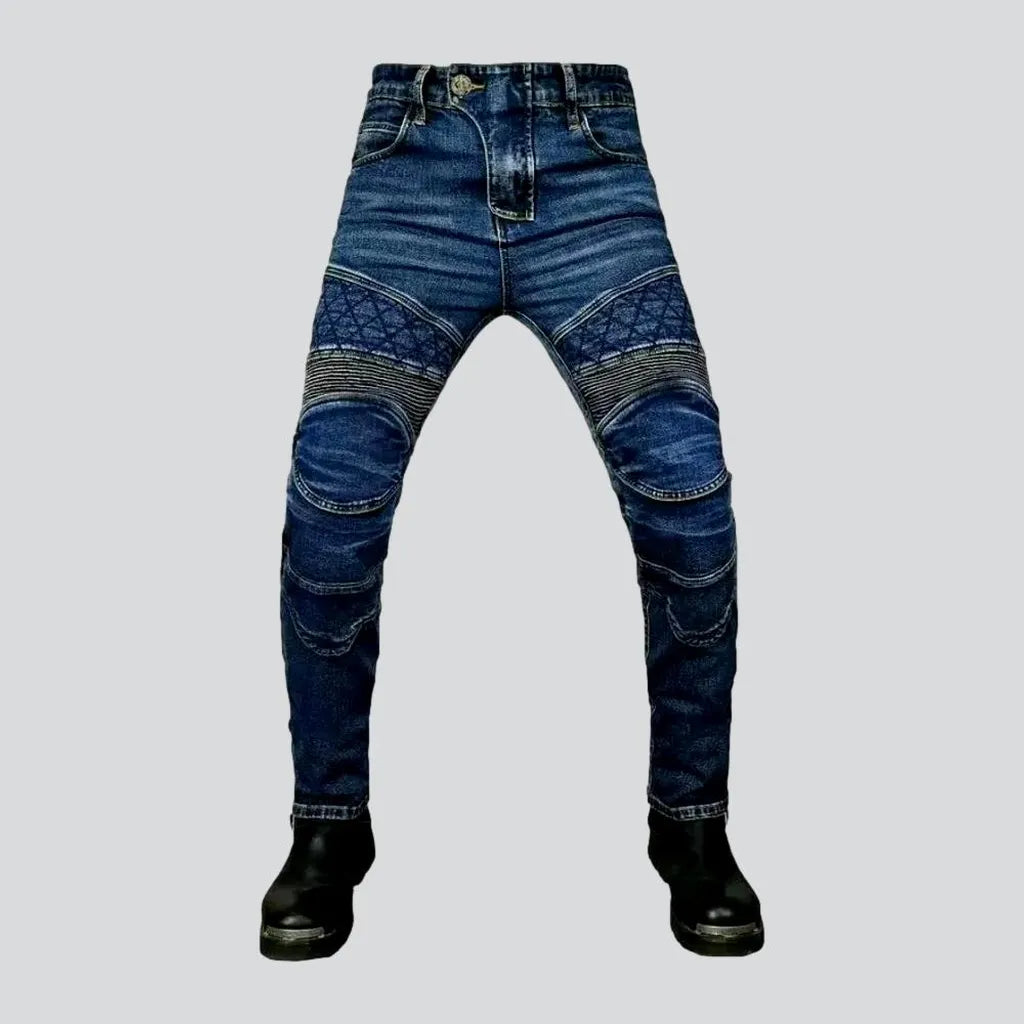 Super heavyweight slim men's riding jeans | Jeans4you.shop