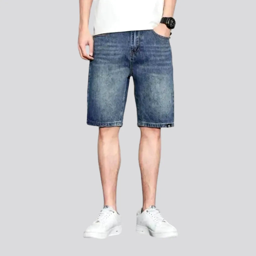 Vintage whiskered denim shorts
 for men | Jeans4you.shop