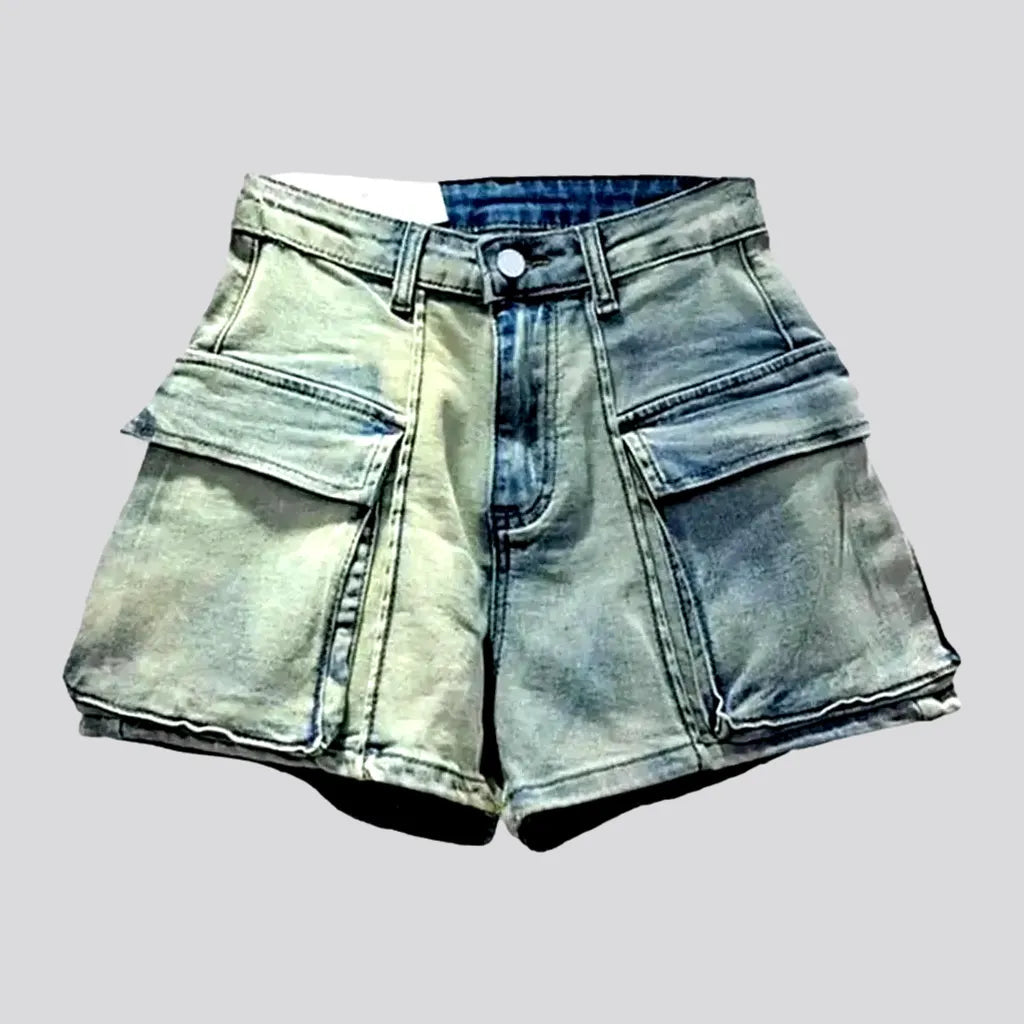 Wide-leg vintage jean shorts
 for women | Jeans4you.shop