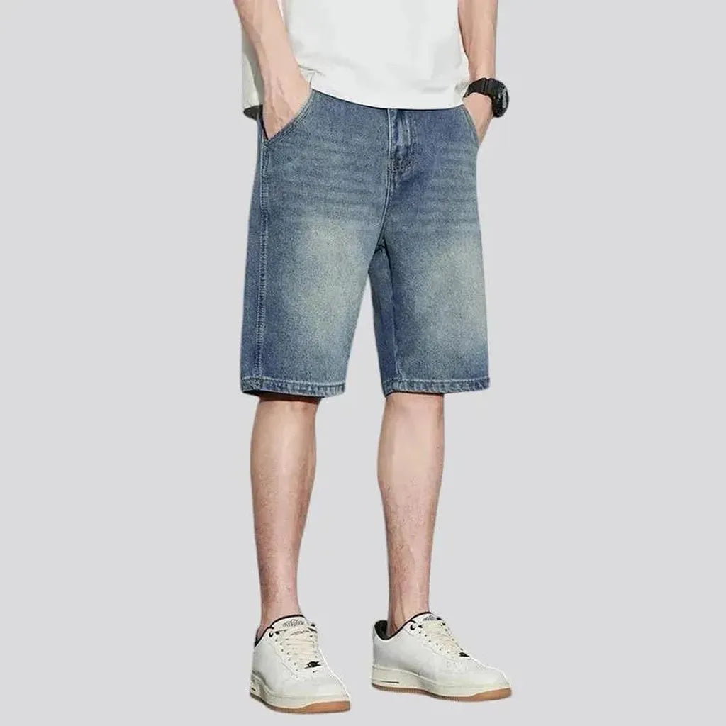 Fashion denim shorts
 for men