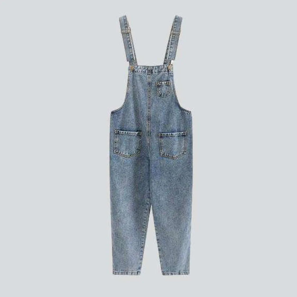 Women's y2k denim jumpsuit