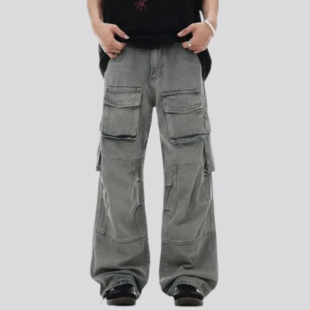 Baggy men's jeans