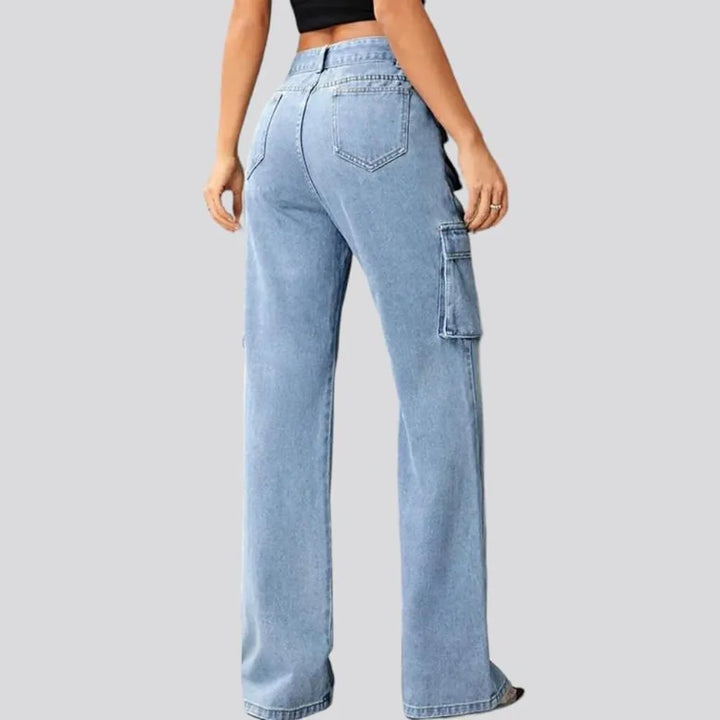 Cargo women's mid-waist jeans | Jeans4you.shop