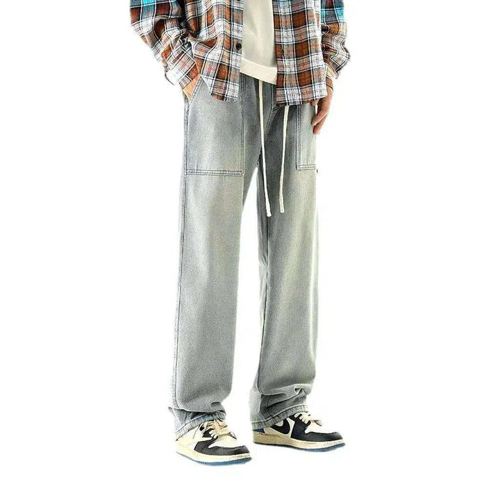 Baggy vintage men's denim pants